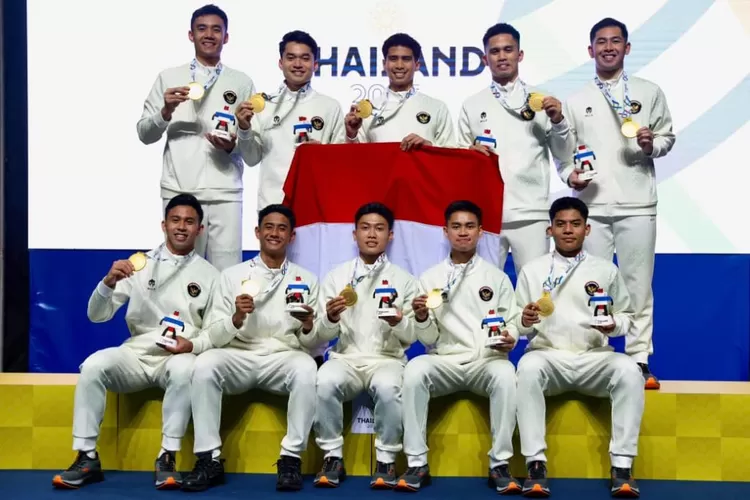 Timnas Pertahankan Emas Badminton Beregu Putra SEA Games