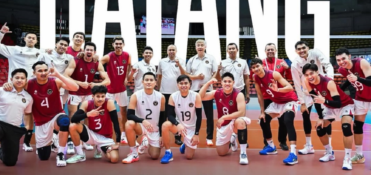 SEA Games 2025 : Timnas Voli Putra Indonesia Raih Medali Perak